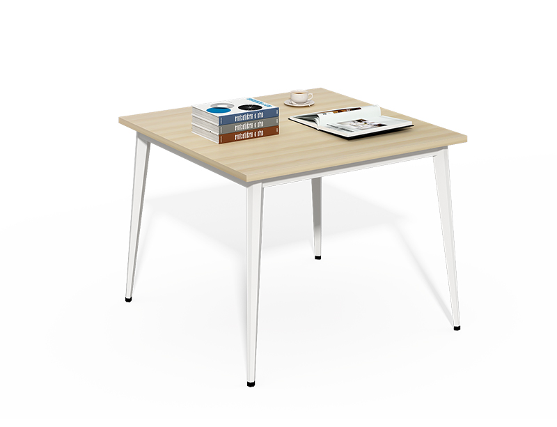 Easy assambling small square metal frame meeting room desk CF-BKM8080C
