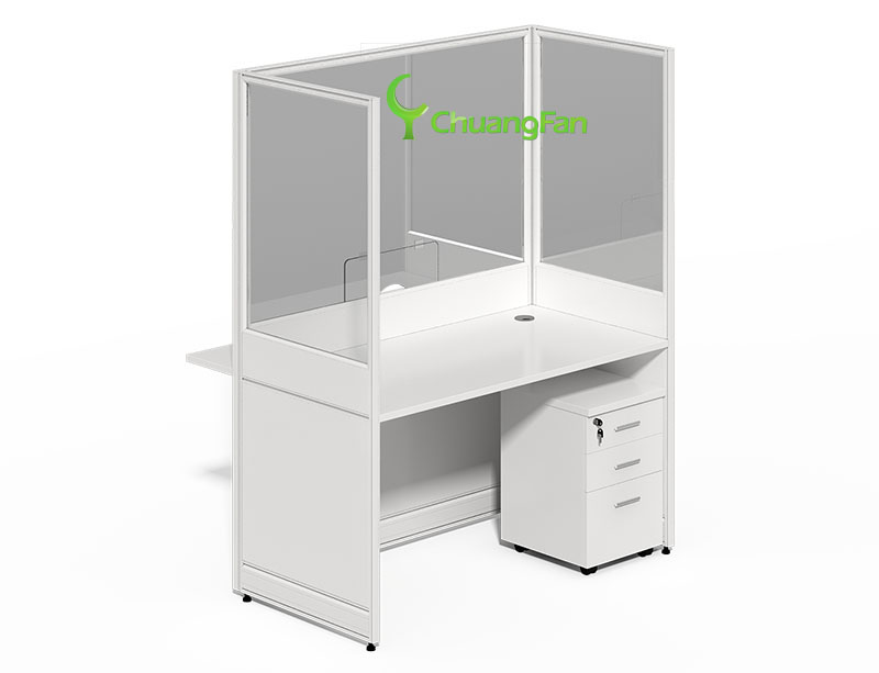 Custom acrylic privacy table shield Protect screen divider cubicle desk partition For Office/Cashier Checkout workstation