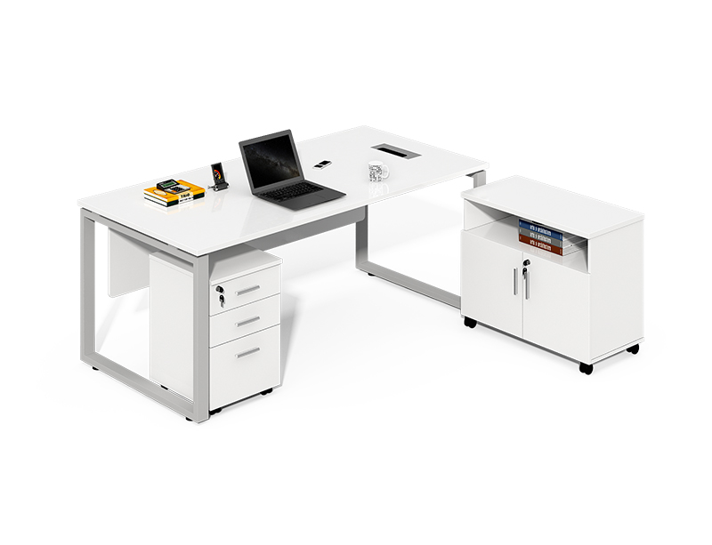 Manufacturer Directly Wholesale wood working boss office desk white executive desk for home office CF-LY2090LA