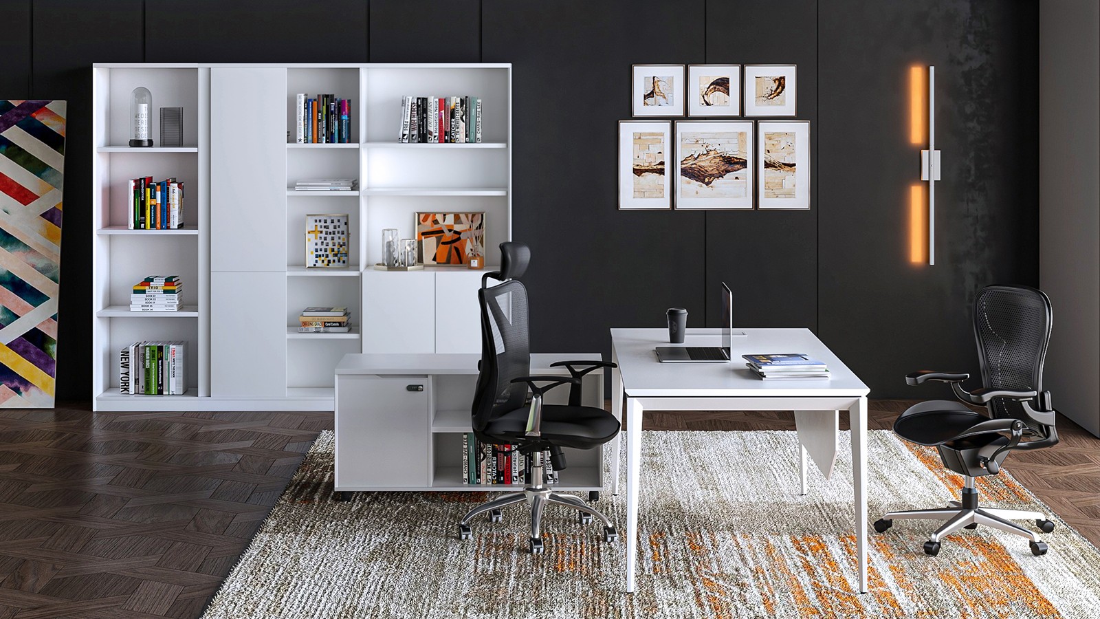 Keep up with the trends and needs of the office furniture market, and continue to upgrade production and R