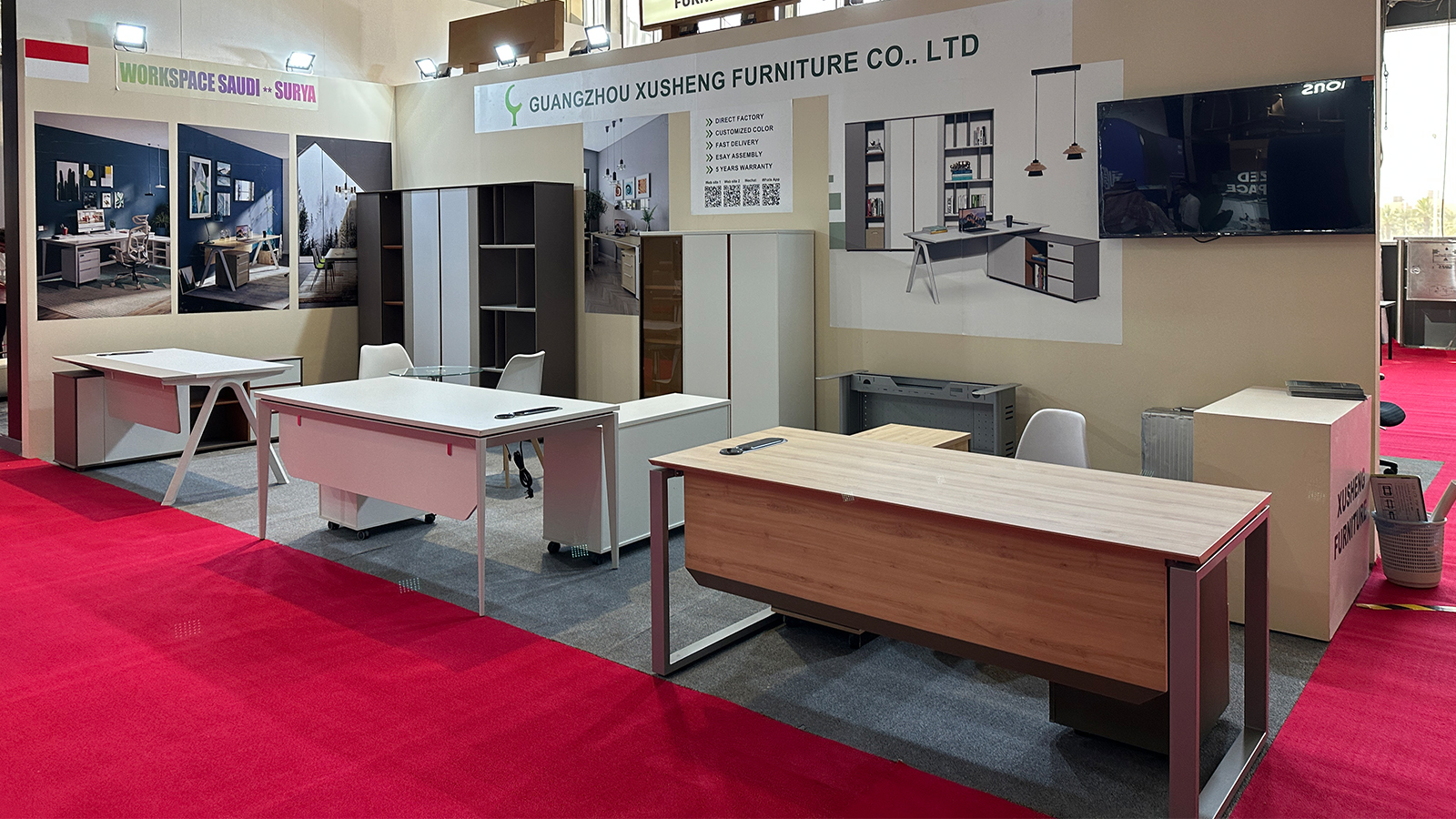 Xusheng Furniture Shines at INDEX 2025: A Journey of Innovation and Partnership