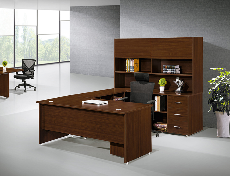 Manager Desk with Bookcase