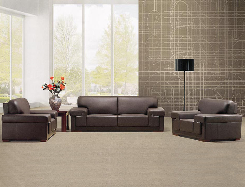 CD-83602 Luxury Leather Sofa Set