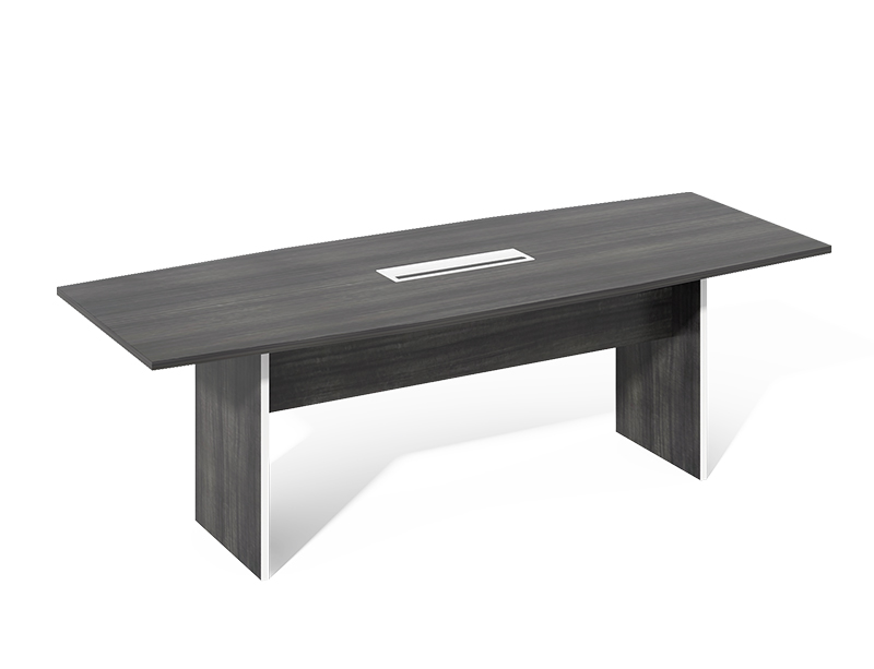 Deluxe extendable 10 person/12 person desk conference table combination