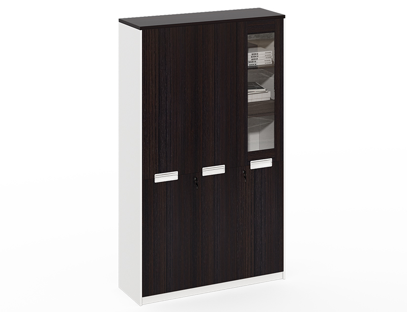 4 swing door wood file cabinet 