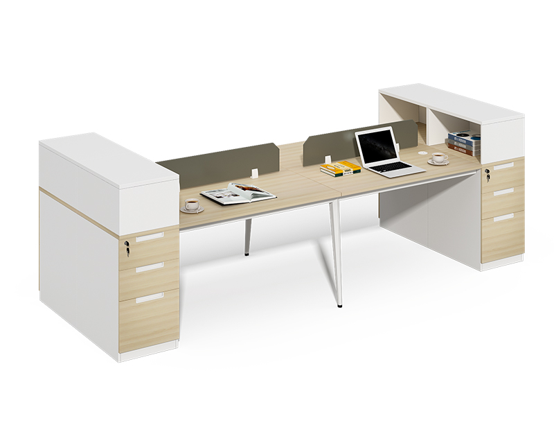 Competitive Price 4 seater office partition with cabinet assembly instructions CF-BKW3212W