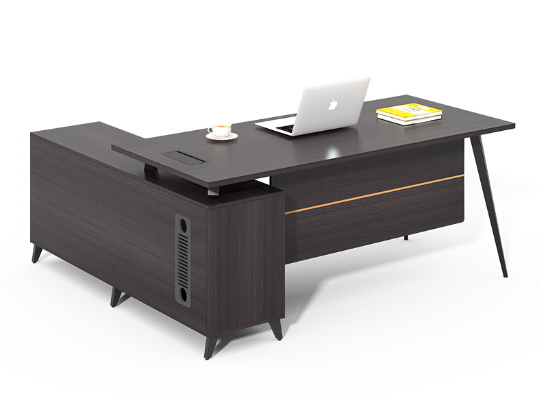 L type executive office table