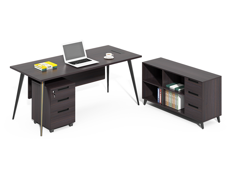 L type executive office table