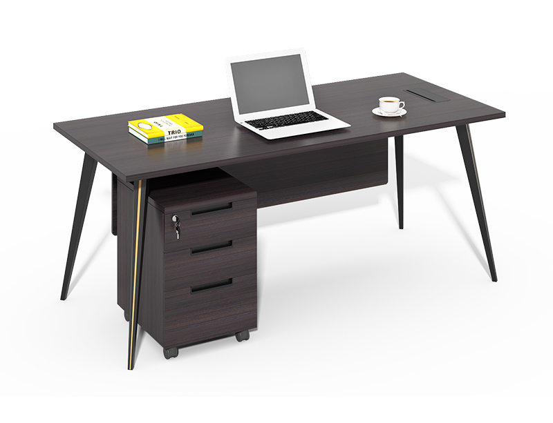 simple wooden office desks