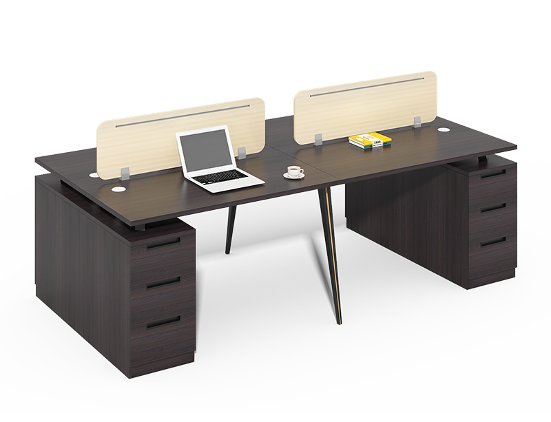  4-cubicle office workstation