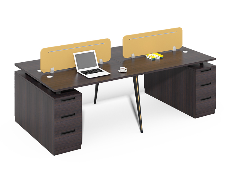  4-cubicle office workstation