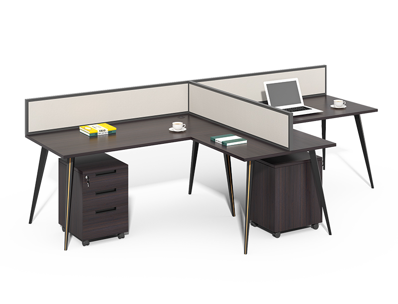 China Manufacturer metal legs 2 seater office table on sale CF-CL2414NC