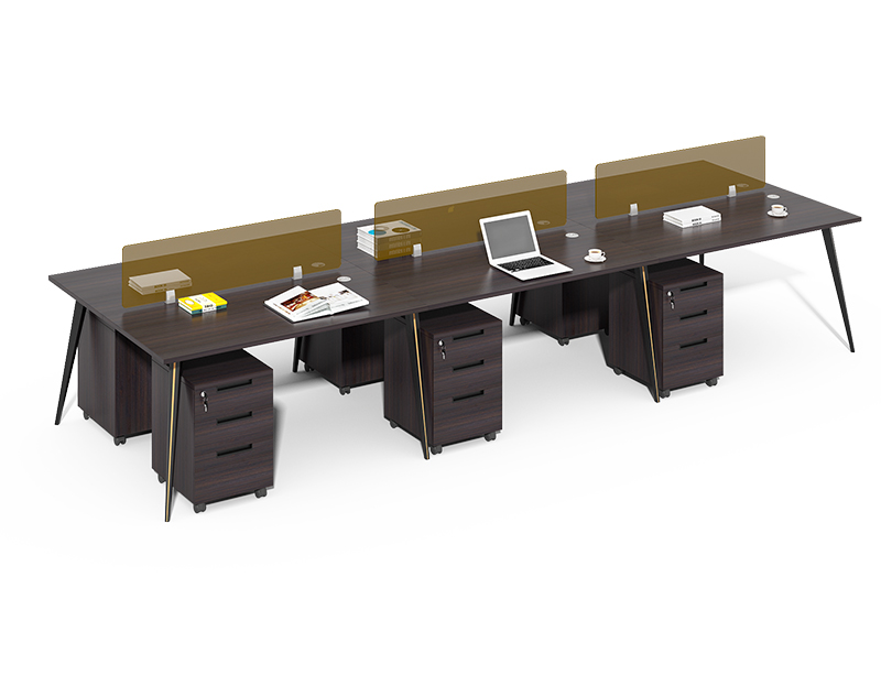 4 person office workstation