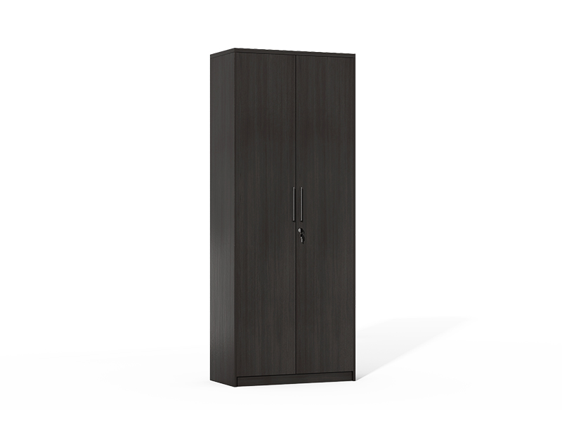 2 wooden doors file cabinet 