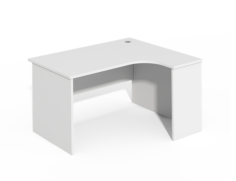 Competitive Price L Shape Single office desk furniture for sale CF-L1612A