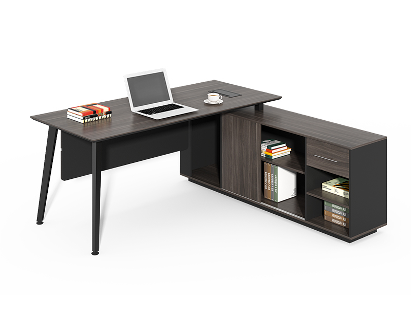 l shape office executive table design