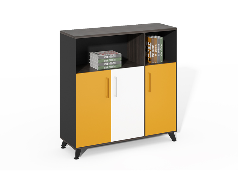  black open bookshelf 