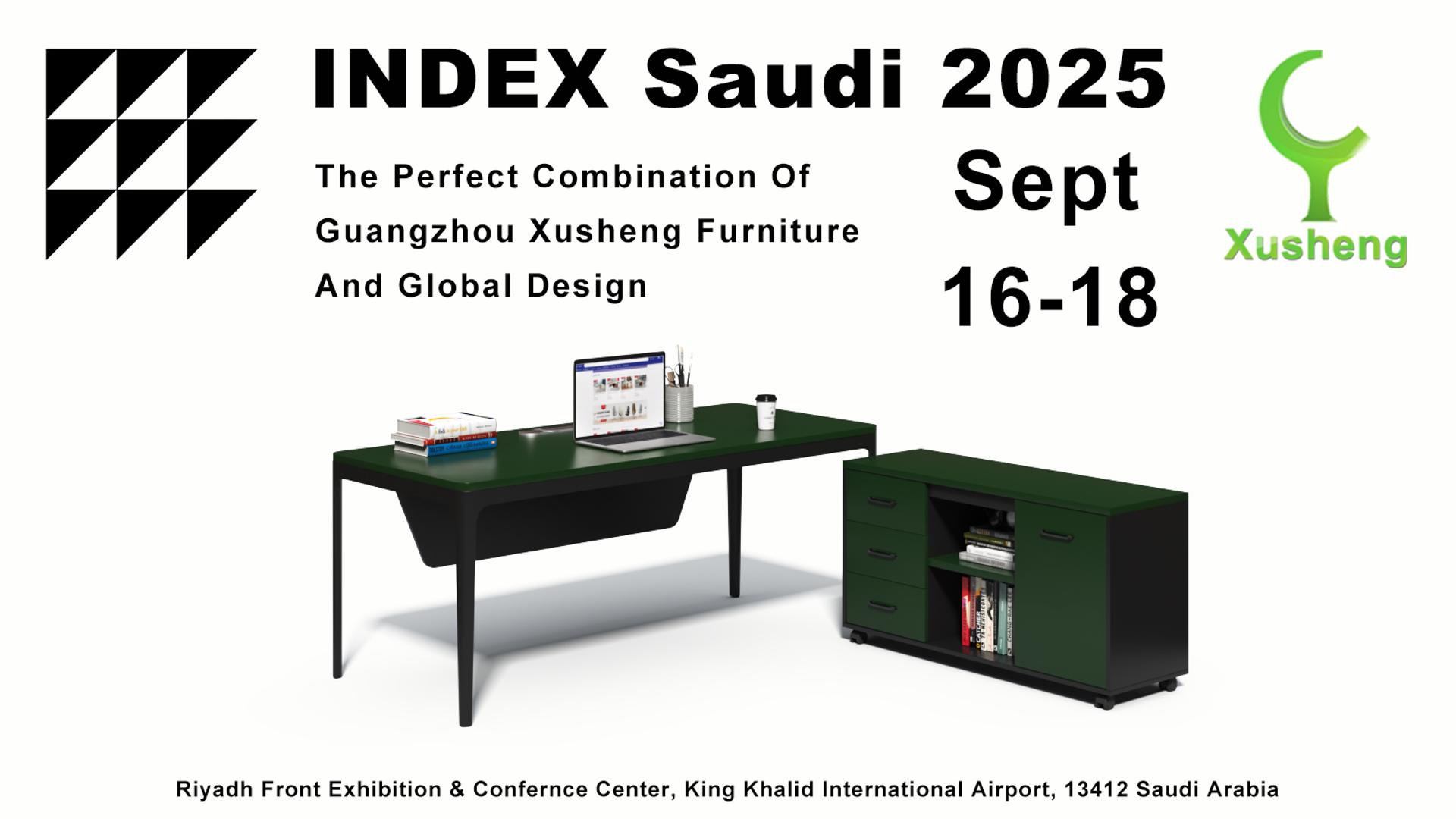 Explore Custom Office Furniture at Index Saudi with Xusheng Guangzhou