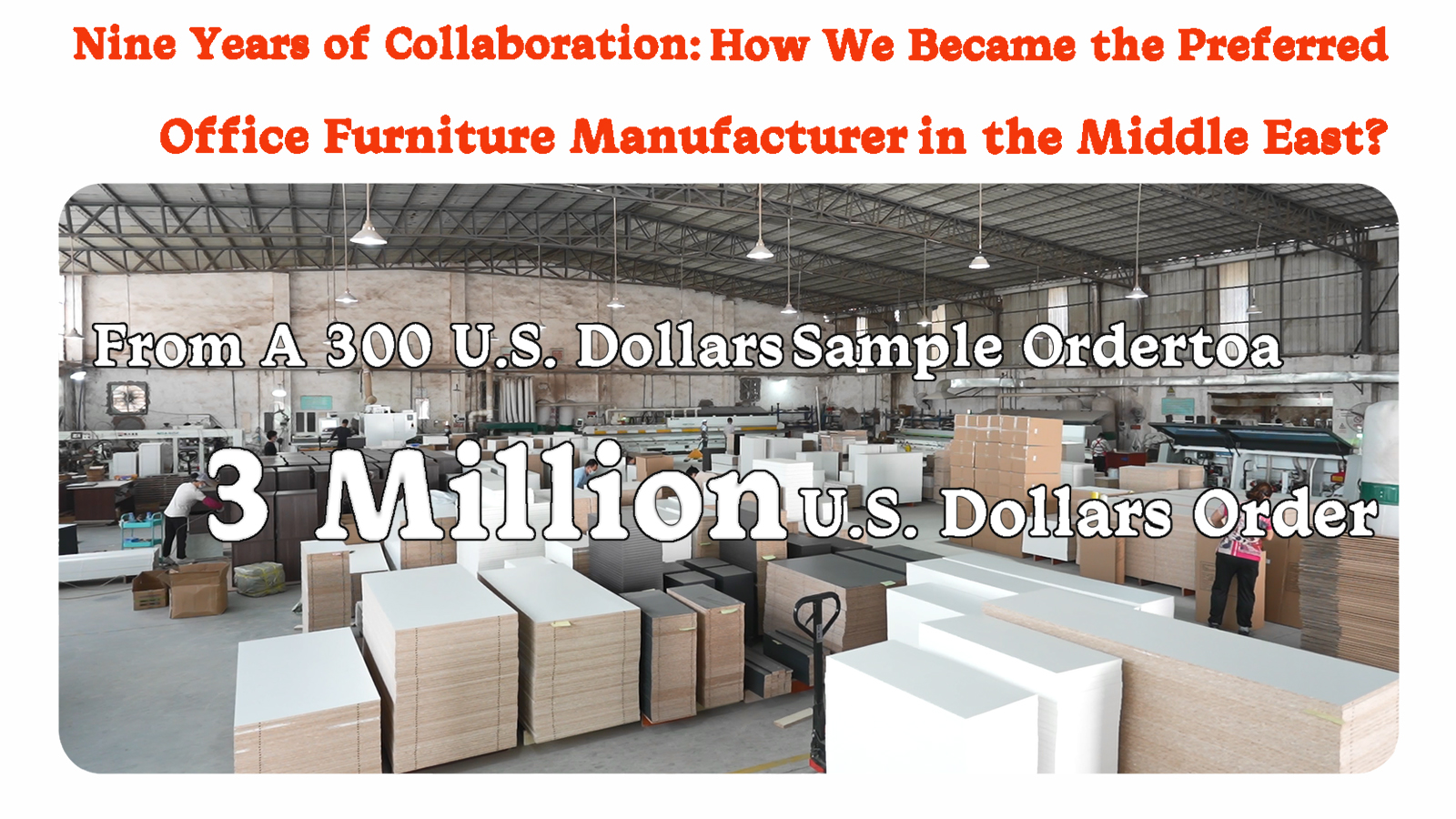 From 300 to 3M: Our 9-Year Journey to Become the Top Office Furniture Supplier in the Middle East